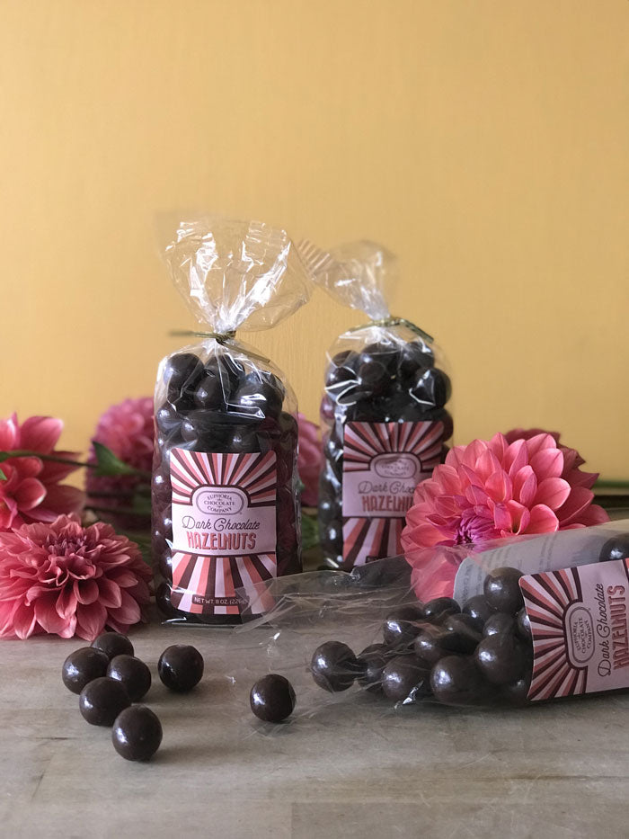 Chocolate Covered Hazelnuts by Euphoria Chocolate Company